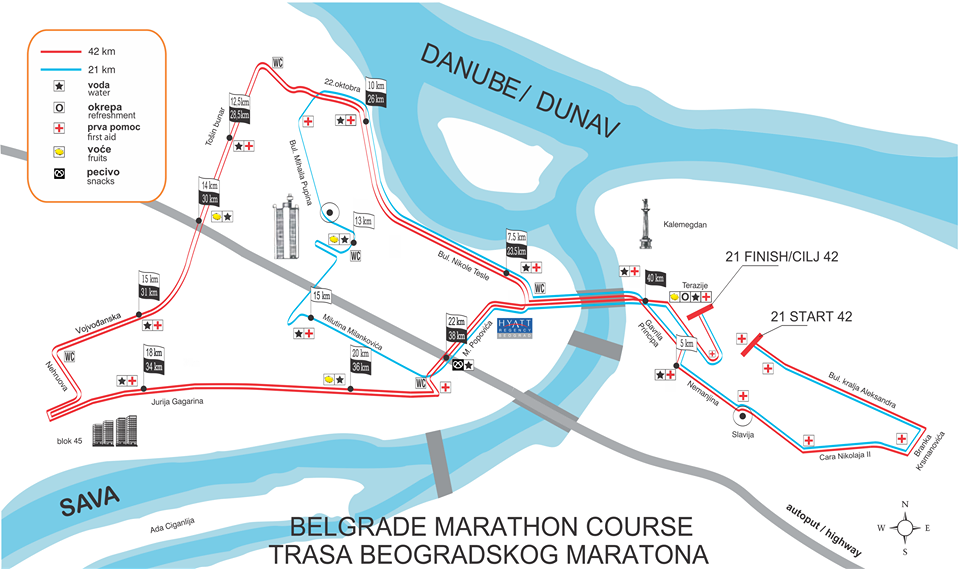 Trasa 29 beogradskog maratona